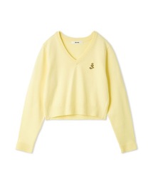 SNIDEL | ブローチ付きニットプルオーバー(ニット/セーター)