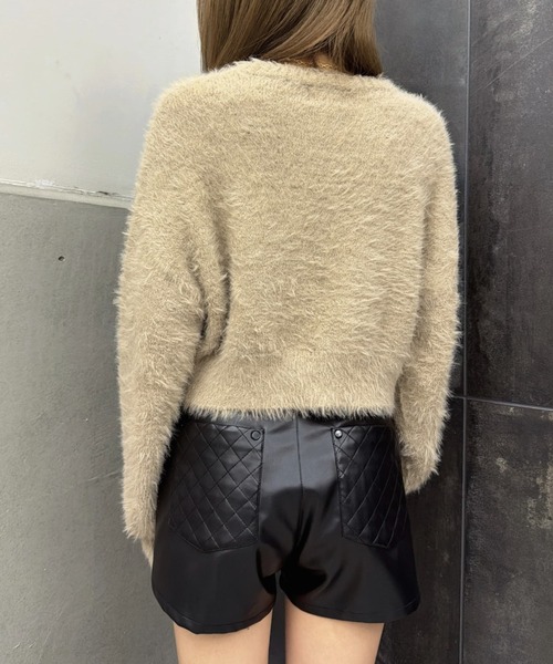 EGOIST(エゴイスト)の「デザインポケットフェイクレザーショートパンツ(その他パンツ・レディース・ブラック・S/M)」の18枚目の写真