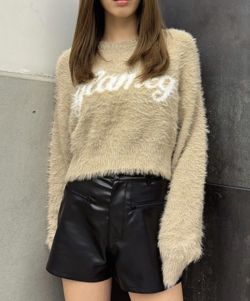 EGOIST(エゴイスト)の「デザインポケットフェイクレザーショートパンツ(その他パンツ・レディース・ブラック・S/M)」の16枚目の写真