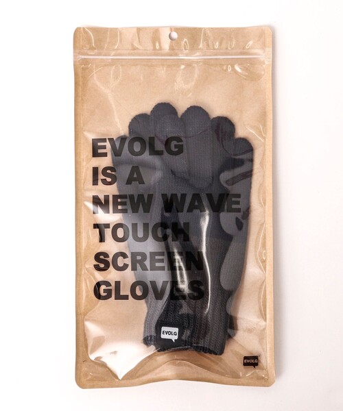 EVOLG(エヴォログ)の「【EVOLG/エヴォログ】2TON ニットグローブ LET2364(手袋・メンズ・オリーブ/ネイビー/ベージュ/ダークネイビー・FREE)」の10枚目の写真