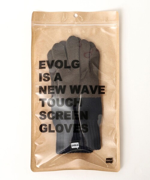 EVOLG(エヴォログ)の「【EVOLG/エヴォログ】2TON ニットグローブ LET2364(手袋・メンズ・オリーブ/ネイビー/ベージュ/ダークネイビー・FREE)」の17枚目の写真