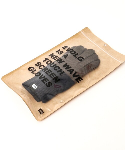 EVOLG(エヴォログ)の「【EVOLG/エヴォログ】2TON ニットグローブ LET2364(手袋・メンズ・オリーブ/ネイビー/ベージュ/ダークネイビー・FREE)」の18枚目の写真