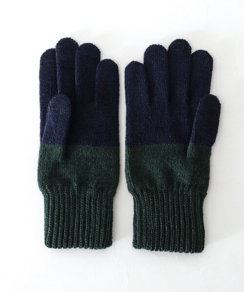 EVOLG(エヴォログ)の「【EVOLG/エヴォログ】2TON ニットグローブ LET2364(手袋・メンズ・オリーブ/ネイビー/ベージュ/ダークネイビー・FREE)」の20枚目の写真