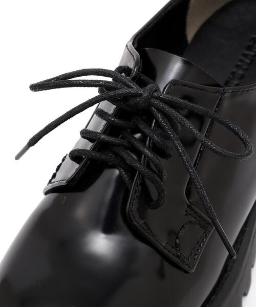FREE'S MART（フリーズマート）の「◆厚底レースアップシューズ（ドレスシューズ・レディース・ブラック・SMALL/MEDIUM）」の7枚目の写真