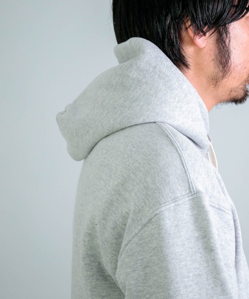OMNIGOD（オムニゴッド）の「[ OMNIGOD mens / オムニゴッド ] シンカー小寸裏毛 フーデットトレーナー（パーカー・メンズ・グレー・2/3/4）」の9枚目の写真