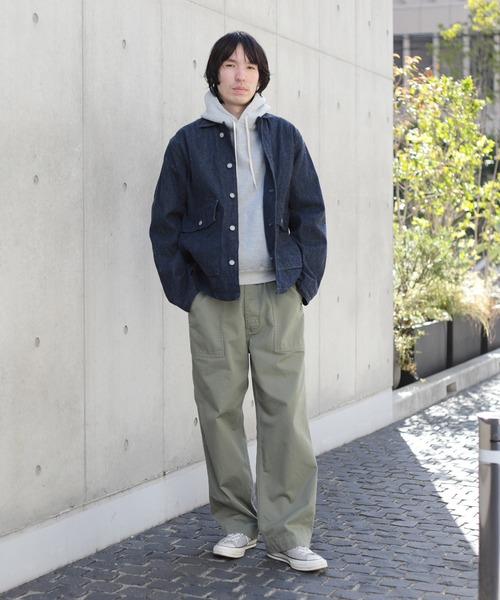 OMNIGOD（オムニゴッド）の「[ OMNIGOD mens / オムニゴッド ] シンカー小寸裏毛 フーデットトレーナー（パーカー・メンズ・グレー・2/3/4）」の16枚目の写真