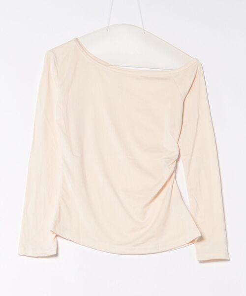 urge:(アージコロン )の「【URGE:】ワンショルダー タイト カットソー トップス(Tシャツ/カットソー・レディース・ネイビー/ブラウン/グレー/アイボリー/ブラック・SMALL/MEDIUM/LARGE/X-LARGE)」の13枚目の写真