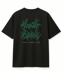 MONSTER REPUBLIC（モンスターリパブリック）の「アセンティックロゴディープグリーンTシャツブラック_8127（Tシャツ/カットソー）」