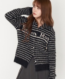 RAY CASSIN | シャギーロゴ釦カーディガン(ニット/セーター)