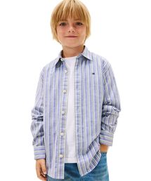 TOMMY HILFIGER | BOYS フレックスストライプシャツ(シャツ/ブラウス)