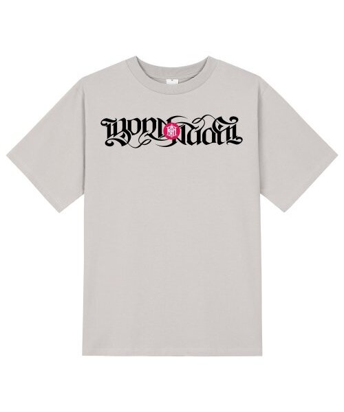 KAN6312(カン6312)の「KTC0082 ビボンアゲイン 半袖Tシャツ - ベージュ(Tシャツ/カットソー・メンズ・その他・LARGE/MEDIUM/SMALL/X-LARGE)」の1枚目の写真