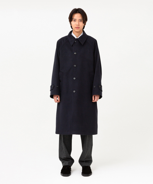 BROWNYARD(ブラウンヤード)の「リバーシブルバルマカンコート、ダークネイビー(チェスターコート・メンズ・その他・3/4/5)」の3枚目の写真
