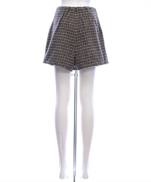 clear（クリア）の「チェックラップデザインミニスカート[大人 フェミニン 上品]≪AW新作≫（スカート・レディース・ブラウン/ブラック・F）」の11枚目の写真