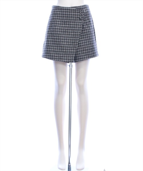 clear（クリア）の「チェックラップデザインミニスカート[大人 フェミニン 上品]≪AW新作≫（スカート・レディース・ブラウン/ブラック・F）」の17枚目の写真