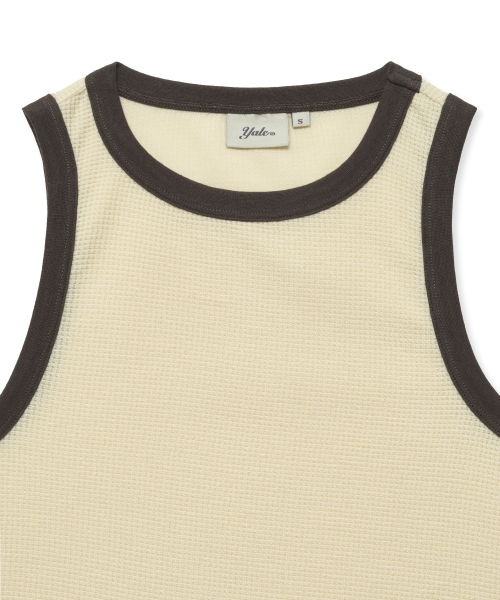 YALE(イェール)の「ウィメンズリングスリーブレス_イエロー(Tシャツ/カットソー・レディース・その他・SMALL/MEDIUM)」の4枚目の写真