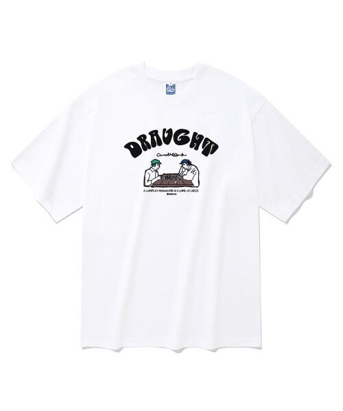 RADINEO(ラディネオ)の「チェスゲーム 半袖Tシャツ ホワイト(Tシャツ/カットソー・メンズ・その他・LARGE/MEDIUM/SMALL/X-LARGE)」の1枚目の写真