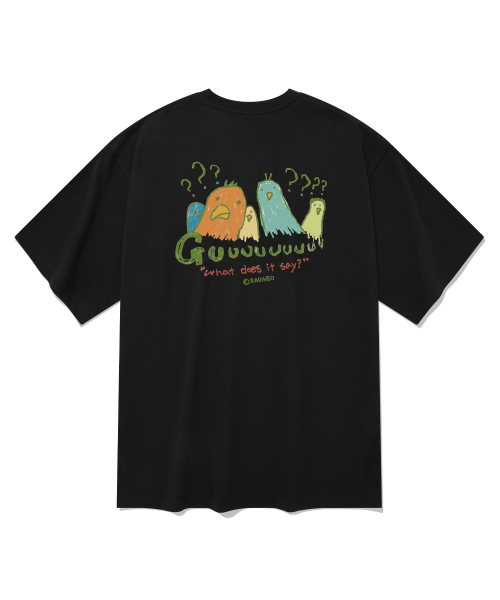 RADINEO(ラディネオ)の「グー メンズ 半袖Tシャツ ブラック(Tシャツ/カットソー・メンズ・その他・SMALL/LARGE/X-LARGE/MEDIUM)」の1枚目の写真