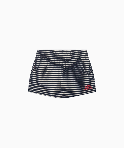 MENASOO（ミナス）の「MNS Terry Short Pants_Navy Stripe（その他パンツ・レディース・ネイビー×ホワイト・2/1）」の14枚目の写真