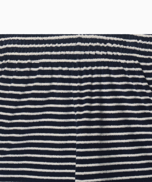 MENASOO（ミナス）の「MNS Terry Short Pants_Navy Stripe（その他パンツ・レディース・ネイビー×ホワイト・2/1）」の16枚目の写真