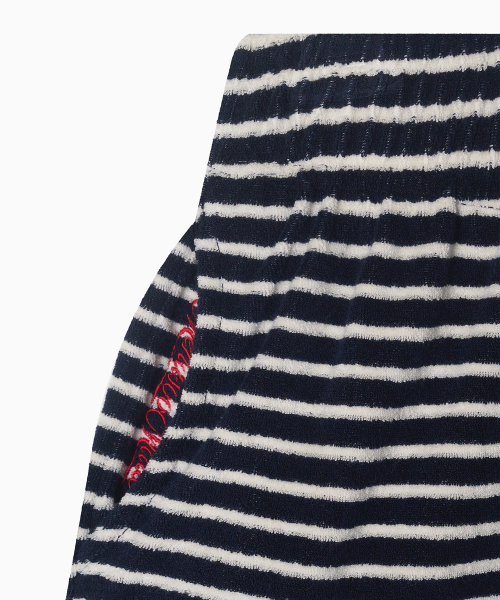 MENASOO（ミナス）の「MNS Terry Short Pants_Navy Stripe（その他パンツ・レディース・ネイビー×ホワイト・2/1）」の17枚目の写真