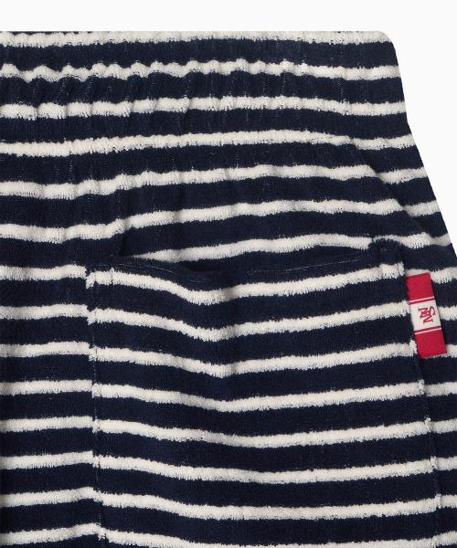 MENASOO（ミナス）の「MNS Terry Short Pants_Navy Stripe（その他パンツ・レディース・ネイビー×ホワイト・2/1）」の18枚目の写真