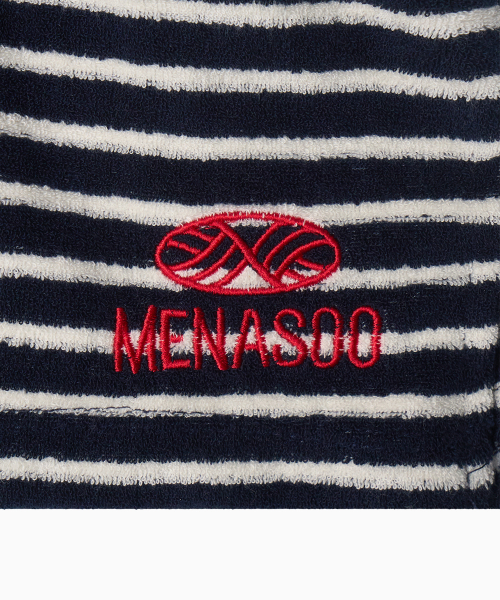 MENASOO（ミナス）の「MNS Terry Short Pants_Navy Stripe（その他パンツ・レディース・ネイビー×ホワイト・2/1）」の19枚目の写真