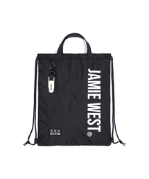 JAMIE WEST（ジェイミーウエスト）の「JWドローストリングバック(ブラック)（バックパック/リュック）」