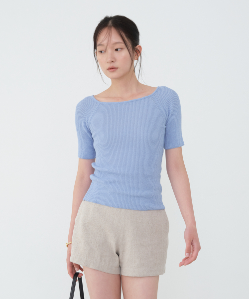 AARAN(アラン)の「リネンショートパンツ_ベージュ(その他パンツ・レディース・その他・SMALL/MEDIUM)」の4枚目の写真