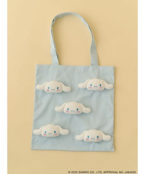 merry jenny（メリージェニー）の「もこもこシナモロールトート（トートバッグ・レディース・ライトブルー・FREE）」の6枚目の写真