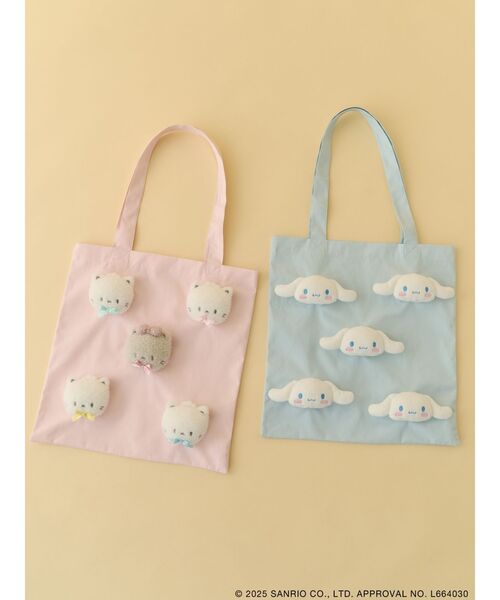 merry jenny（メリージェニー）の「もこもこシナモロールトート（トートバッグ・レディース・ライトブルー・FREE）」の8枚目の写真