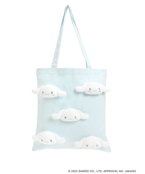 merry jenny（メリージェニー）の「もこもこシナモロールトート（トートバッグ・レディース・ライトブルー・FREE）」の11枚目の写真