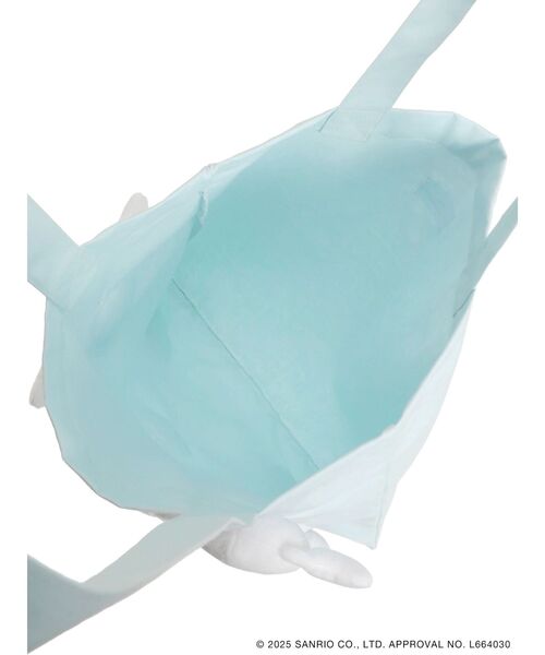 merry jenny（メリージェニー）の「もこもこシナモロールトート（トートバッグ・レディース・ライトブルー・FREE）」の14枚目の写真