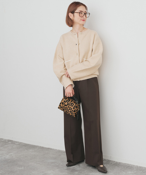 Spick & Span（スピックアンドスパン）の「GIANNI CHIARINI / ジャンニ キアリーニ ALIFA（ショルダーバッグ・レディース・ベージュ・FREE）」の3枚目の写真