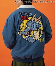 【リンク】ドラゴンボールコラボ デニムボアジャケット(大人サイズ)