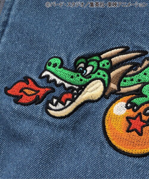 【リンク】ドラゴンボールコラボ デニムボアジャケット(大人サイズ)