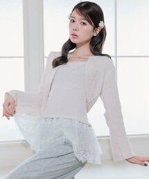 OLIVE des OLIVE | ボレロペプラムキャミセット(アンサンブル)