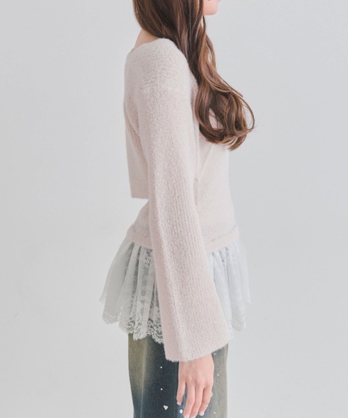 OLIVE des OLIVE（オリーブデオリーブ）の「ボレロペプラムキャミセット（アンサンブル・レディース・オフホワイト/ピンク/ブラック/イエロー・FREE）」の6枚目の写真