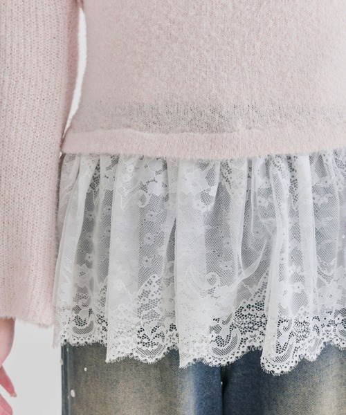 OLIVE des OLIVE（オリーブデオリーブ）の「ボレロペプラムキャミセット（アンサンブル・レディース・オフホワイト/ピンク/ブラック/イエロー・FREE）」の11枚目の写真