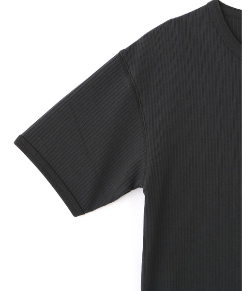 Schott(ショット)の「Schott/ショット/ARMY RIB HENLEY T-SHIRT/アーミーリブ ヘンリー Tシャツ(Tシャツ/カットソー・メンズ・チャコールグレー/ナチュラル/ブルーグレー・M/L/XL/2XL)」の20枚目の写真