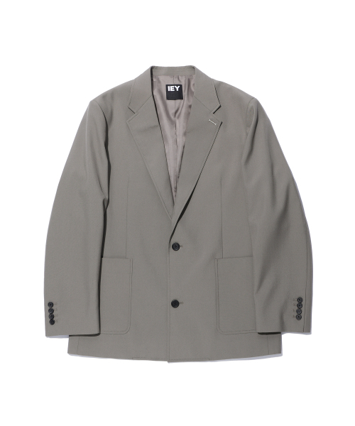 IEY（アイイーワイ）の「MN TAILORED BLAZER Khaki（テーラードジャケット・レディース・その他・MEDIUM/LARGE）」の2枚目の写真