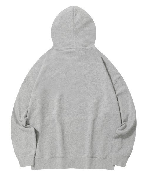 STENDS（ステンズ）の「[M~4XL] オリジナルストロークロゴフードパーカー_グレー（パーカー・レディース・その他・XX-LARGE/XXX-LARGE/LARGE/MEDIUM/X-LARGE/XXXX-LARGE）」の4枚目の写真