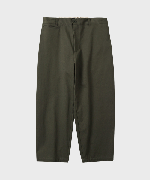 KANEITEI(カネイテイ)の「WIDE CHINO TROUSERS (OLIVE DRAB)(その他パンツ・レディース・その他・MEDIUM/LARGE)」の2枚目の写真