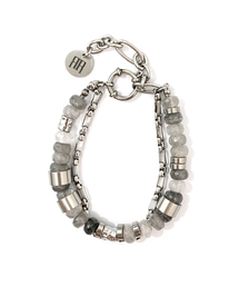 RAD FICTION（ラッドフィックション）の「DANDEL BOLD GEMSTONE CHAIN BRACELET / MONO STONE（ブレスレット）」