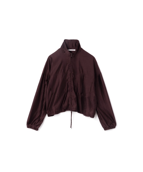 CHAMASPORTSLAB(チャマ スポーツラボ)の「CSL_Oganza Jacket_Chocolate Plum(ナイロンジャケット・レディース・その他・FREE)」の2枚目の写真
