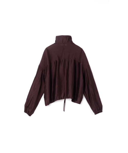 CHAMASPORTSLAB(チャマ スポーツラボ)の「CSL_Oganza Jacket_Chocolate Plum(ナイロンジャケット・レディース・その他・FREE)」の6枚目の写真