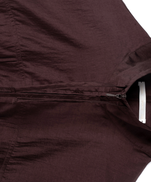 CHAMASPORTSLAB(チャマ スポーツラボ)の「CSL_Oganza Jacket_Chocolate Plum(ナイロンジャケット・レディース・その他・FREE)」の9枚目の写真
