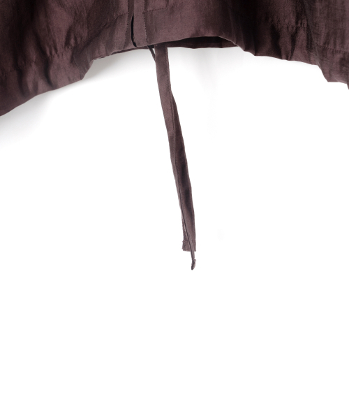CHAMASPORTSLAB(チャマ スポーツラボ)の「CSL_Oganza Jacket_Chocolate Plum(ナイロンジャケット・レディース・その他・FREE)」の11枚目の写真