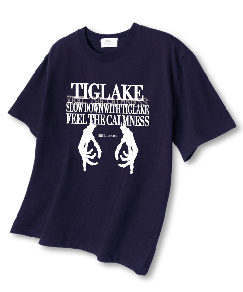 TI.GLAKE(ティーグレイク)の「スローダウン オーバーサイズ 半袖Tシャツ ネイビー(Tシャツ/カットソー・メンズ・その他・LARGE/X-LARGE/XX-LARGE)」の1枚目の写真