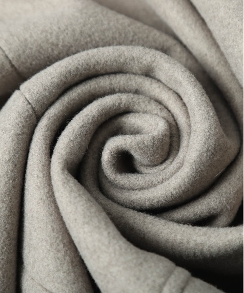 La-gemme（ラジェム）の「ロングチェスターコート（チェスターコート・レディース・ブラック/モカ/ベージュ/グレー/ブラウン・フリー）」の10枚目の写真