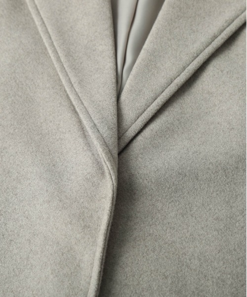 La-gemme（ラジェム）の「ロングチェスターコート（チェスターコート・レディース・ブラック/モカ/ベージュ/グレー/ブラウン・フリー）」の18枚目の写真